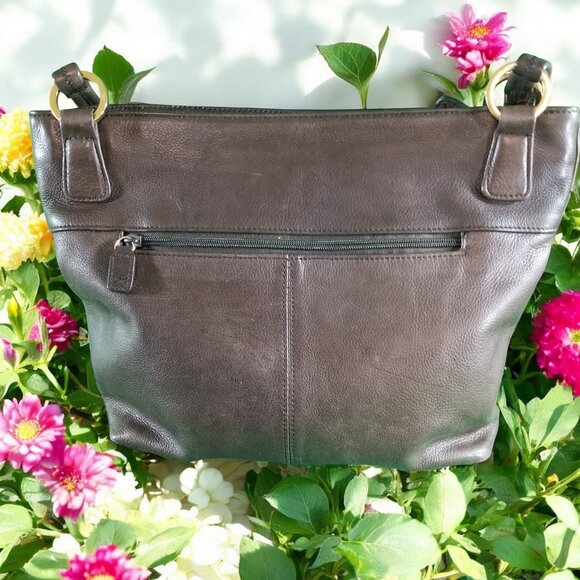 Stone Mountain Brown Purse Shoulder Bag 12241 - Picture 3 of 8